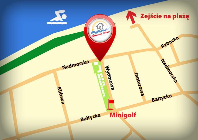 Domki Letniskowe "Sloneczna Polana" Jarosławiec 客房 照片